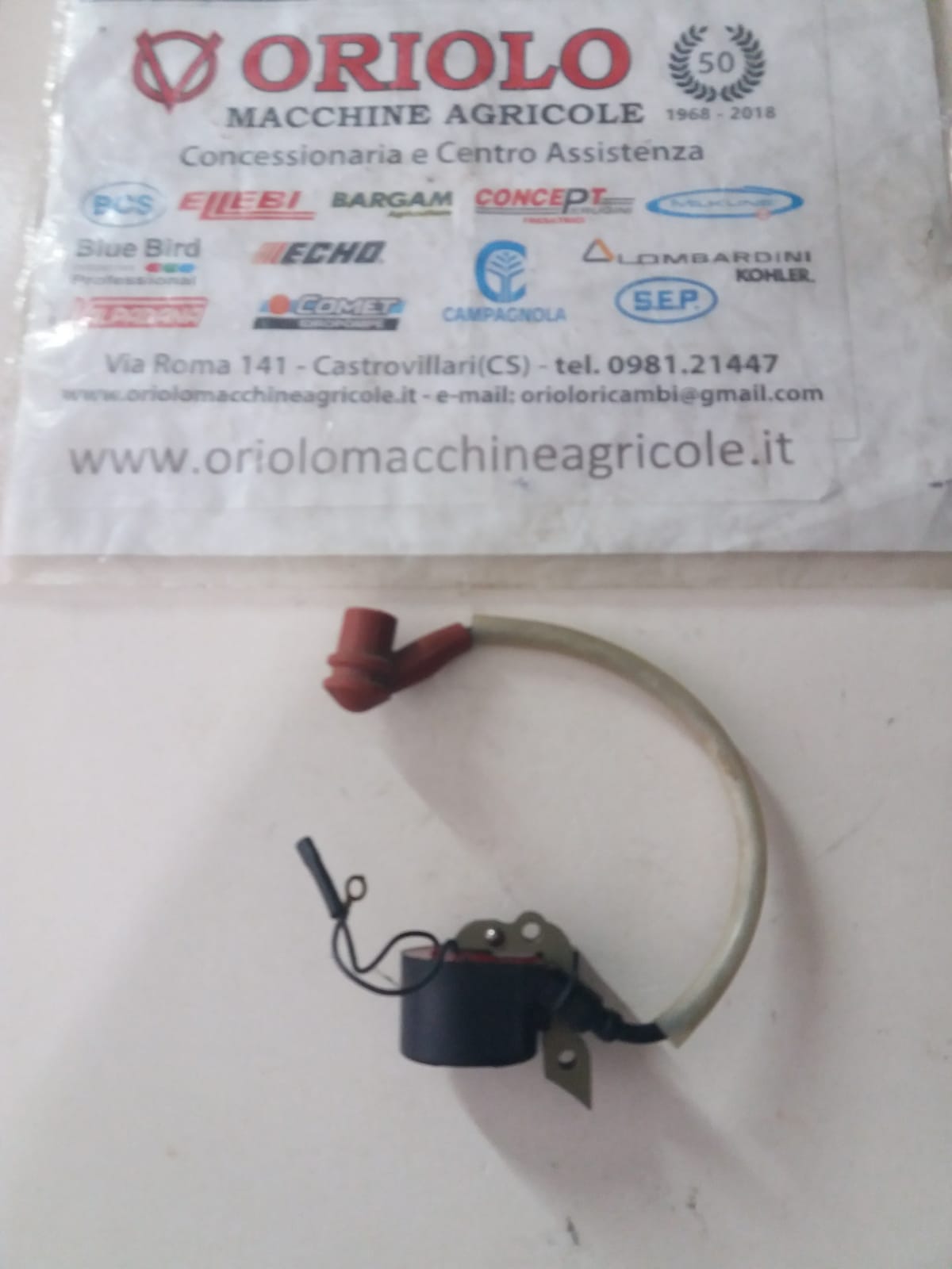 BOBINA McCULLOCH PRIMA SERIE